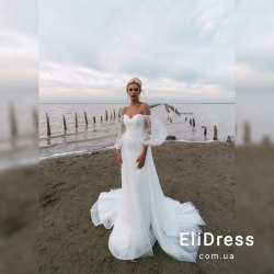 Оптом Весільна сукня Eli Dress #7764