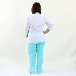 Жіночий медичний костюм FormOK Avrora блакитний
