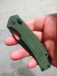 Нож SRM 9203 Green Micarta