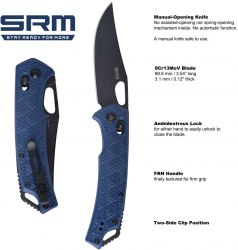 Нож SRM 9201-PL