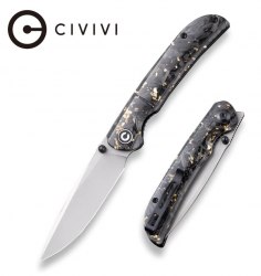 Нож Civivi Imperium, Gold Carbon Fiber