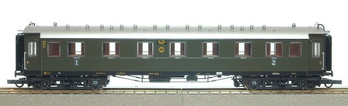 Cет немецкого пассажирского поезда из четырех вагонов DRG ROCO 45584, 45585, 45586, 45587