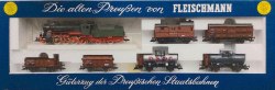 Прусский товарный поезд K.P.E.V. с паровозом G 8.2 (BR56) Fleischmann 4884