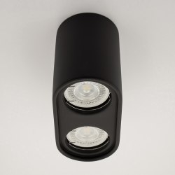 Світильник точковий накладний GYPSUM LINE Bristol R1803-2 BK (Чорний)