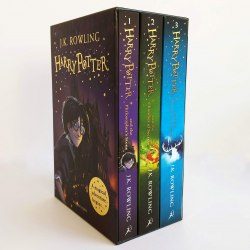 Harry Potter 1-3 Box Set: A Magical Adventure Begins Bloomsbury / Набір книг