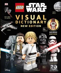 LEGO Star Wars Visual Dictionary New Edition: With exclusive Finn minifigure Dorling Kindersley / Книга з іграшкою