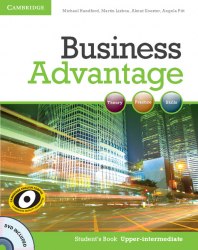 Business Advantage Upper-Intermediate Student's Book with DVD Cambridge University Press / Підручник для учня