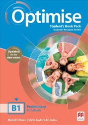 Optimise B1 Student's Book Pack (Updated for the New Exam) Macmillan / Підручник для учня