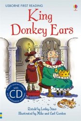 Usborne First Reading 2 King Donkey Ears + CD Usborne