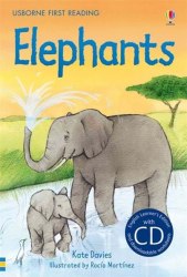 Usborne First Reading 4 Elephants + CD Usborne