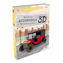 Travel, Learn and Explore: Build an Automobile 3D Sassi / Книга з виробами, Збірна модель