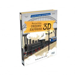 Travel, Learn and Explore: Build the Orient Express 3D Sassi / Книга з виробами, Збірна модель