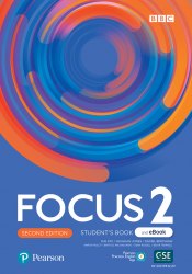 Focus 2 Second Edition Student's Book + Active Book Pearson / Підручник + eBook