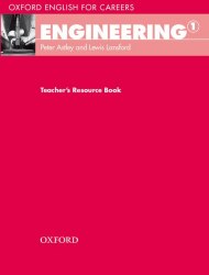 Oxford English for Careers: Engineering 1 Teacher's Resource Book Oxford University Press / Ресурси для вчителя