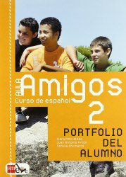 Aula Amigos 2 Libro del alumno + Portfolio + CD-Audio SM Grupo / Підручник для учня