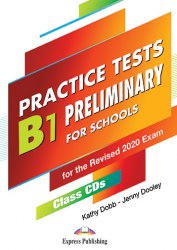 B1 Preliminary for Schools Practice Tests CD Mp3 Express Publishing / Аудіо диск