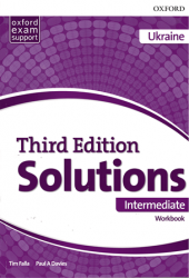 Solutions (3rd Edition) Intermediate Workbook Ukraine Oxford University Press / Робочий зошит, видання для України