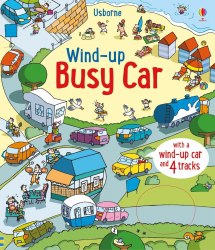 Wind-up Busy Car Usborne / Книга з іграшкою