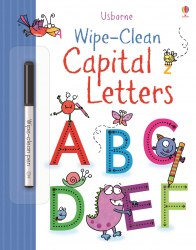 Wipe-Clean: Capital Letters Usborne / Пиши-стирай