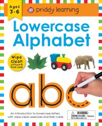 Wipe-Clean Workbook: Lowercase Alphabet Priddy Books / Пиши-стирай