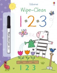 Wipe-Clean: 123 Usborne / Книга з маркером