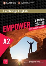 Cambridge English Empower A2 Elementary Combo A Student's Book and Workbook Cambridge University Press / Підручник + зошит