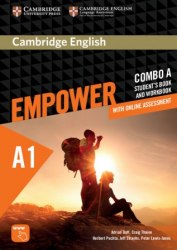 Cambridge English Empower A1 Starter Combo A Student's Book and Workbook Cambridge University Press / Підручник + зошит
