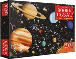 An Usborne Jigsaw with a Picture Book: The Solar System Usborne / Книга з пазлом