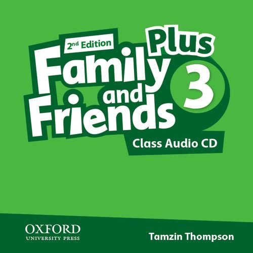 Family and Friends 2nd Edition 3 Plus Class Audio CDs Oxford University Press / Аудіо диск