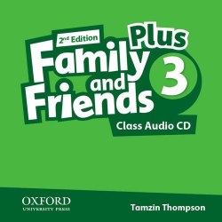 Family and Friends 2nd Edition 3 Plus Class Audio CDs Oxford University Press / Аудіо диск