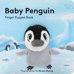 Baby Penguin Finger Puppet Book Chronicle Books / Книга-іграшка