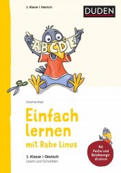 Einfach lernen mit Rabe Linus — Deutsch 1.Klasse Duden / Підручник для учня