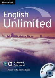 English Unlimited Advanced Coursebook with e-Portfolio Cambridge University Press / Підручник для учня