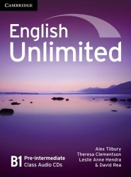 English Unlimited Pre-intermediate Class Audio CDs (3) Cambridge University Press / Аудіо диск