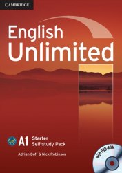 English Unlimited Starter Self-study Pack (Workbook with DVD-ROM) Cambridge University Press / Робочий зошит