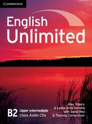 English Unlimited Upper-Intermediate Class Audio CDs (3) Cambridge University Press / Аудіо диск