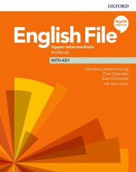 English File (4th Edition) Upper-Intermediate Workbook with key Oxford University Press / Робочий зошит