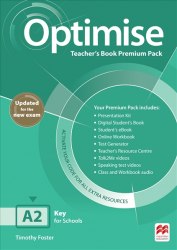Optimise A2 Teacher's Book Premium Pack (Updated for the New Exam) Macmillan / Підручник для вчителя