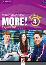 More! 2nd Edition 4 Student's Book with Cyber Homework and Online Resources Cambridge University Press / Підручник для учня