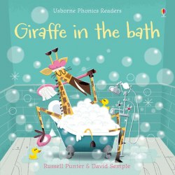 Usborne Phonics Readers Giraffe in the Bath Usborne