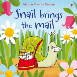 Usborne Phonics Readers Snail Brings the Mail Usborne