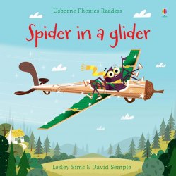 Usborne Phonics Readers Spider in a Glider Usborne