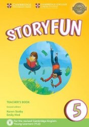 Storyfun 5 (2nd Edition) Flyers Teacher's Book with Audio Cambridge University Press / Підручник для вчителя