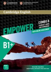 Cambridge English Empower B1+ Intermediate Combo B Student's Book and Workbook Cambridge University Press / Підручник + зошит