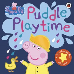 Peppa Pig: Puddle Playtime Ladybird / Книга з тактильними відчуттями
