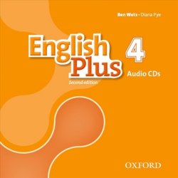 English Plus 4 (2nd Edition) Class Audio CDs Oxford University Press / Аудіо диск