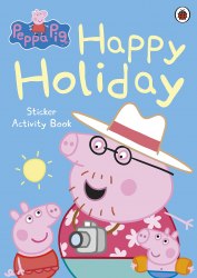 Peppa Pig: Happy Holiday Sticker Activity Book Ladybird / Книга з наклейками