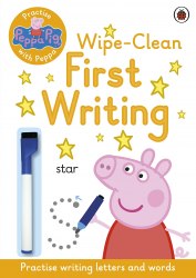 Practise with Peppa: Wipe-Clean First Writing Ladybird / Пиши-стирай
