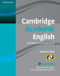 Cambridge Academic English C1 Upper Advanced Teacher's Book Cambridge University Press / Підручник для вчителя