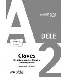 Preparación al DELE A2 Claves (Edición 2020) Edelsa / Брошура з відповідями
